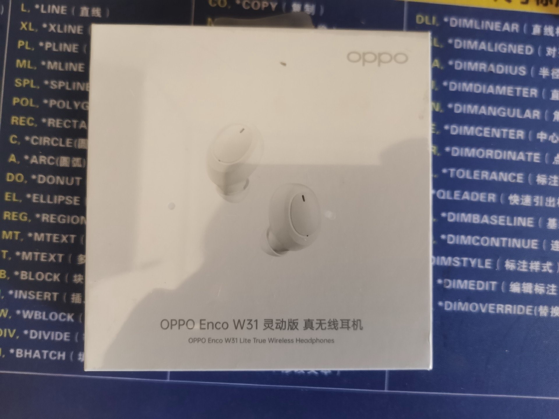 oppo  enco w31无线蓝牙耳机,全新闲置,带包装未