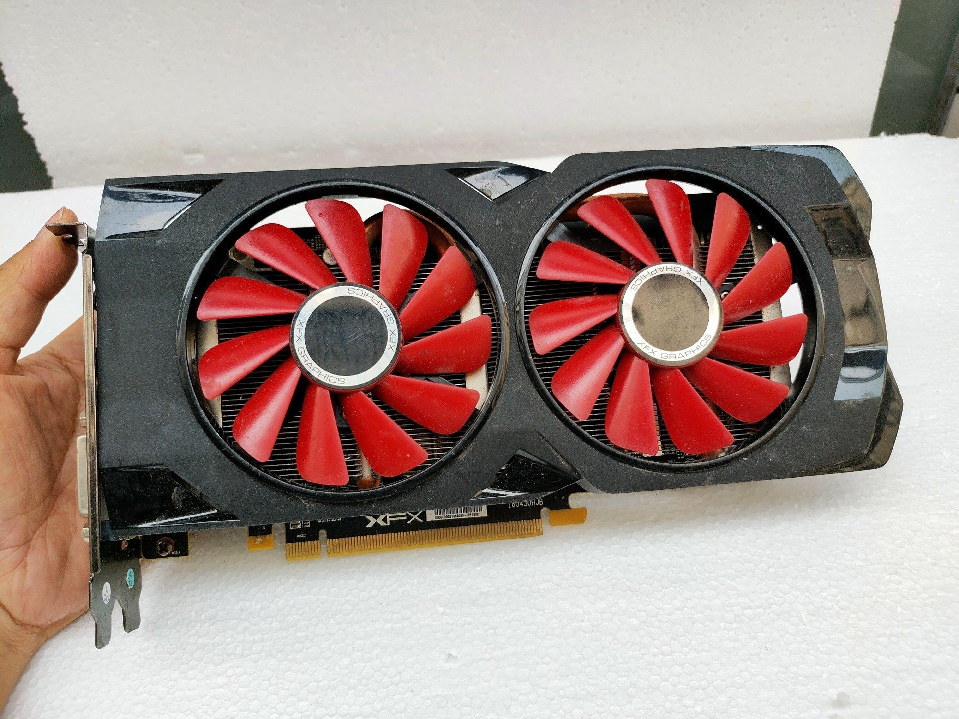 xfx rx580  8g显卡