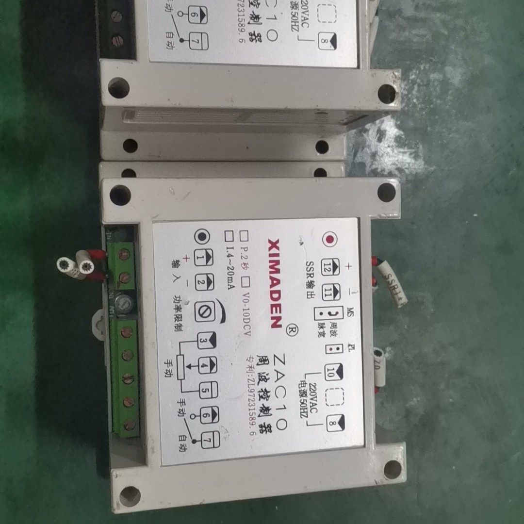 希曼顿周波控制器zac10,实物拍摄,详情看图.成色一般,三