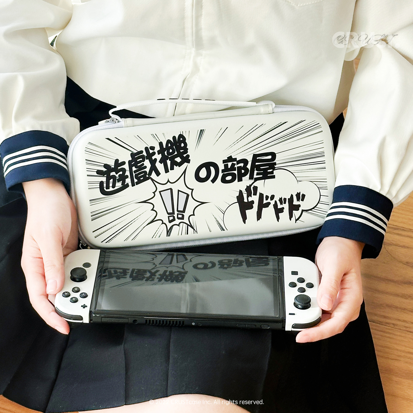 原创2D漫画风Switch1/2收纳盒