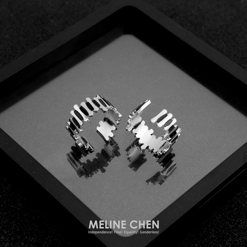 meline 跳动音符 创意小众设计感潮ins时尚个性高街嘻哈中性男女