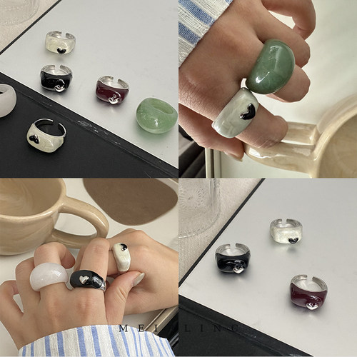 MEIRLINC 原创小众独特高级感法式复古风设计新款夸张中性ins个性