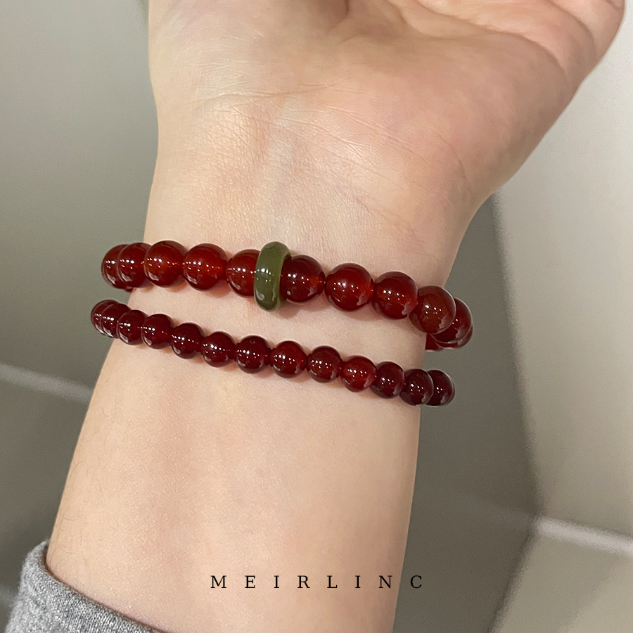 MEIRLINC 绿肥红瘦 新中式文艺创意小众设计高级感国潮复古情侣