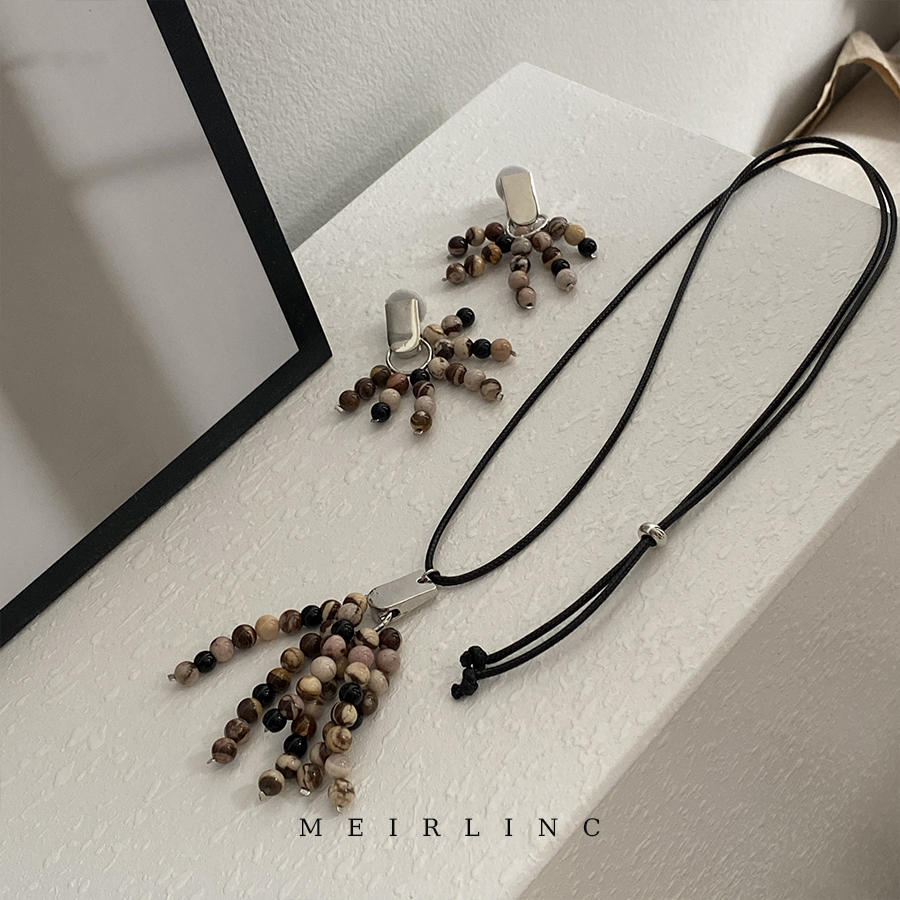 MEIRLINC【自然】原创复古时髦老钱风欧美小众设计高级感百搭ins