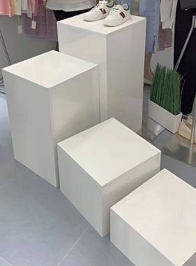 展示台方形陈列台地台摆件增高底座模特底座橱窗站台样品手办摆台