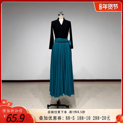 舞研依库蒙古族舞蹈服装女练功服