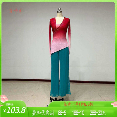 桃李杯胶州纱衣舞蹈服