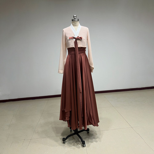 舞研依库朝鲜族舞蹈服装女练功服