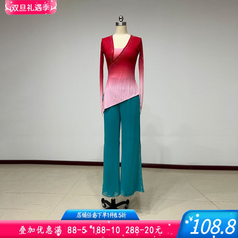 桃李杯胶州纱衣舞蹈服