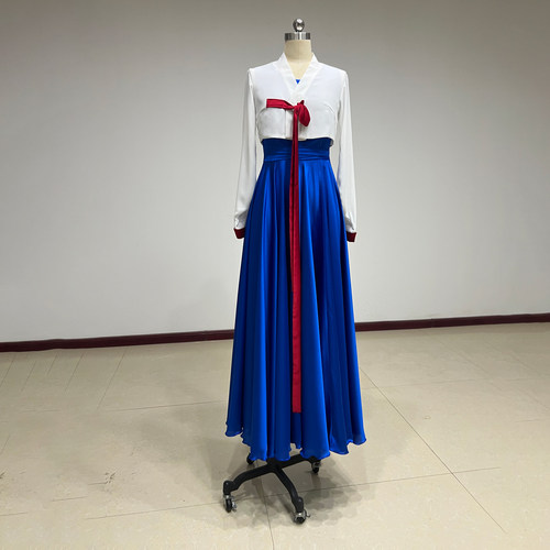 舞研依库朝鲜族舞蹈服装女练功服