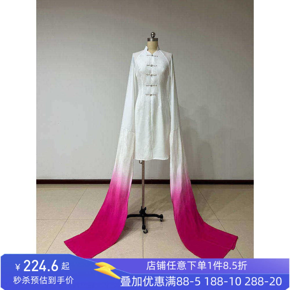 古典舞水袖练功服女集训戏曲身韵巡礼袖舞翩袖服装上衣