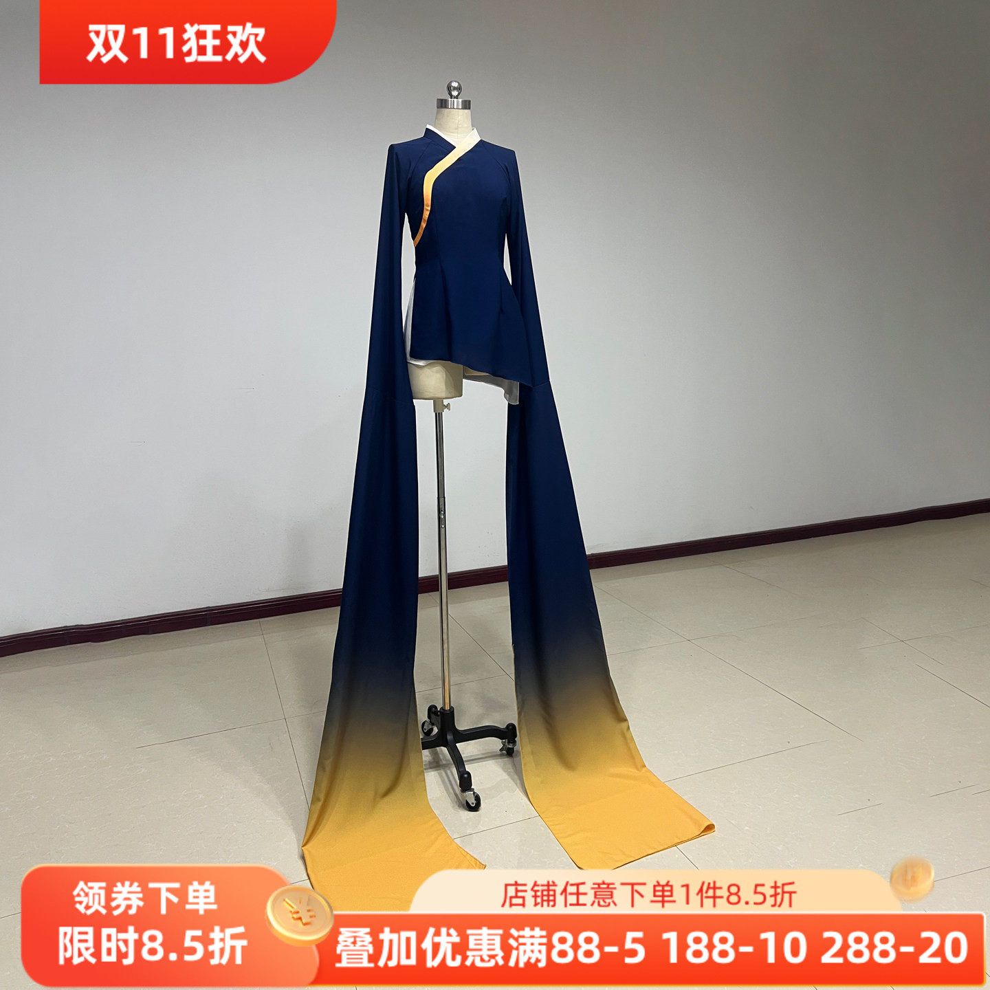 舞研依库古典舞水袖练功服女班服