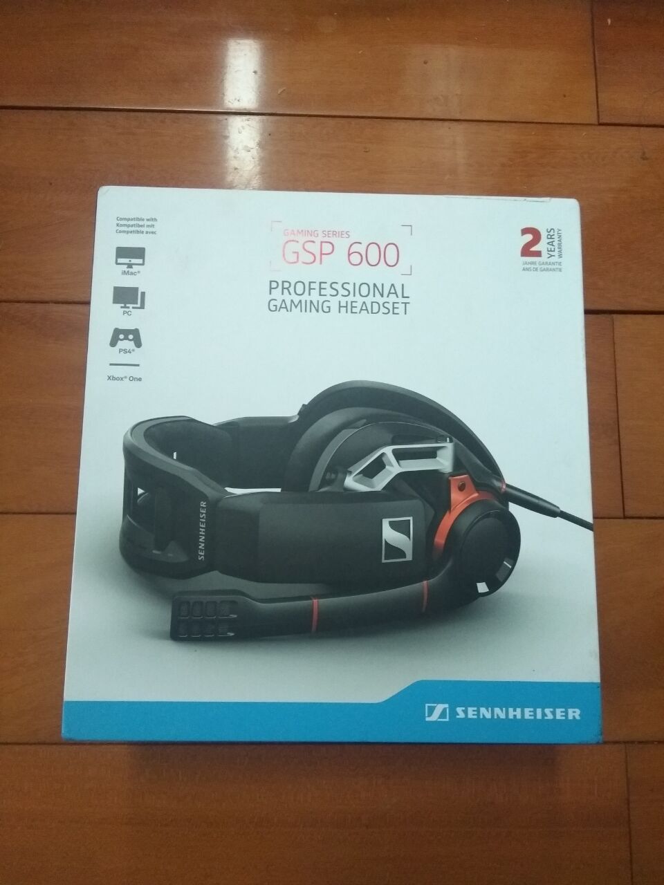 SSENNHEISER/森海塞尔 GSP 600吃鸡耳机头戴式游戏电竞耳麦gsp600 影音电器 游戏电竞头戴耳机 原图主图