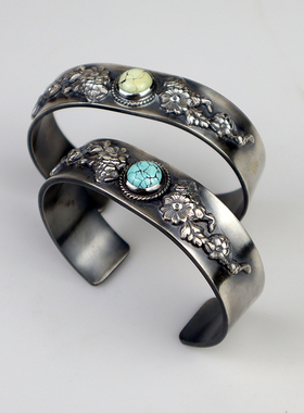 原创设计男女925纯银手镯手环