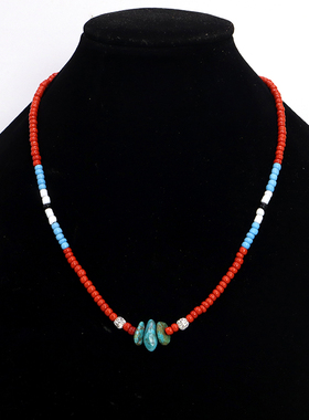 925银琉璃珠男女原创设计项链