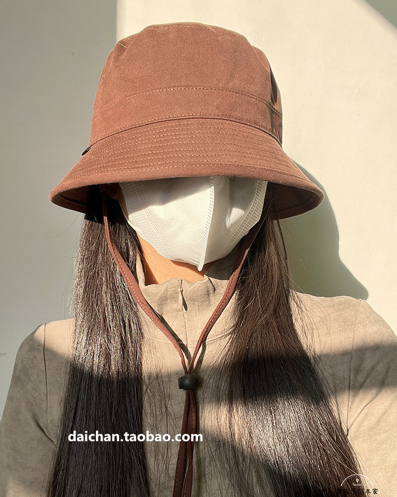 新款带防风绳 全棉黑水桶渔夫帽修饰脸型遮阳帽盆帽男女帽子 夏天,服饰配件/皮带/帽子/围巾,帽子,淘宝优惠券,粉丝福利购,淘宝优惠卷