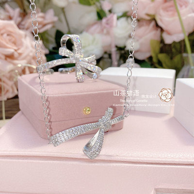 满钻气质高级感微笑chock颈链