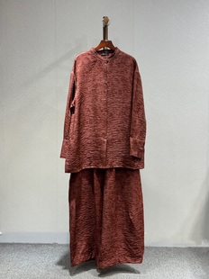 气质百搭高端套装 时尚 5061 早春重磅浮光蜀锦 原创设计