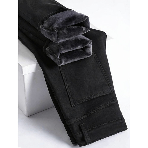 黑色牛仔裤女高腰显瘦铅笔小脚裤