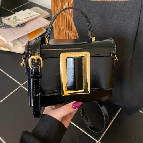 高级感盒子小方包女2025新款小众手提斜挎包复古风轻奢洋气百搭潮