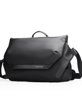 MARK RYDEN跨境新款邮差包斜挎包大容量12.9寸iPad包休闲男单