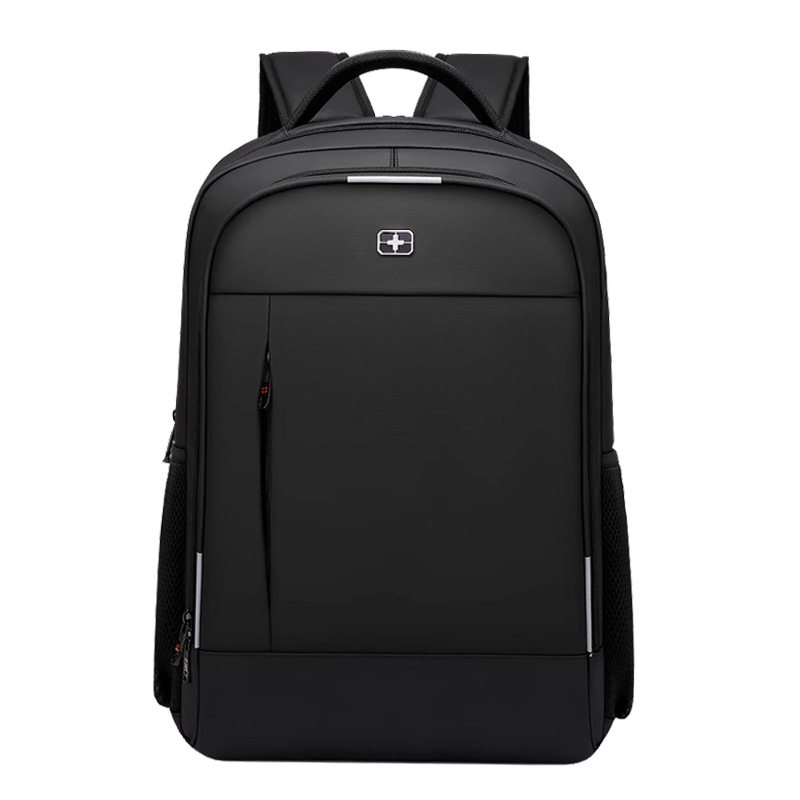 瑞士军士刀双肩包男士大容量高中生书包商务轻便旅行背包15/17寸