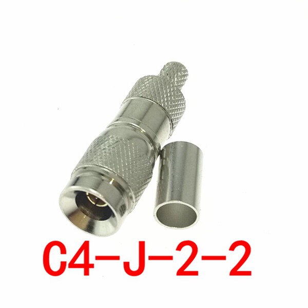 c4公头 cc4-j-2-2y 光端机接头 同轴2兆头 中兴t502专用e1接头