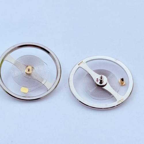 手表机芯配件 全新国产  NH35摆轮 NH36摆轮 白色摆轮含游丝