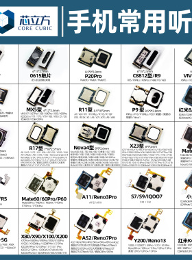 适用于vivo老人机华为Reno荣耀小米oppo国产安卓手机听筒通用配件