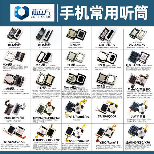 国产手机常用听筒大全优质批发