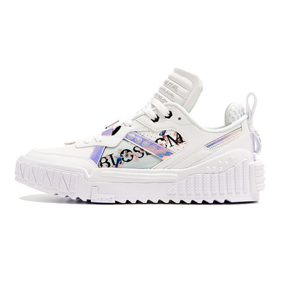 中国李宁正品001 Unblock樱花限定男女反光经典休闲鞋AGCR345