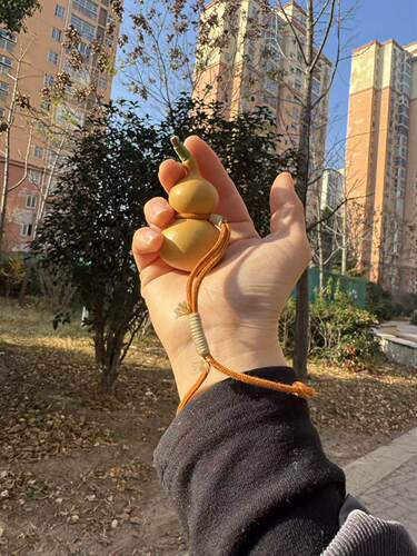 八宝奶瓶葫芦防丢绳腰绳可拆卸可调节2mm棉线纯手工编织腕绳推拉