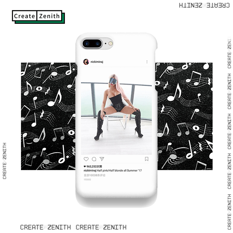 ¡¾CZ¡¿ÃûÈËinsϵÁÐNICKI MINAJIÂéÀ±¼¦phone6/7/8СÃ×6»ªÎªÊÖ»ú¿Ç