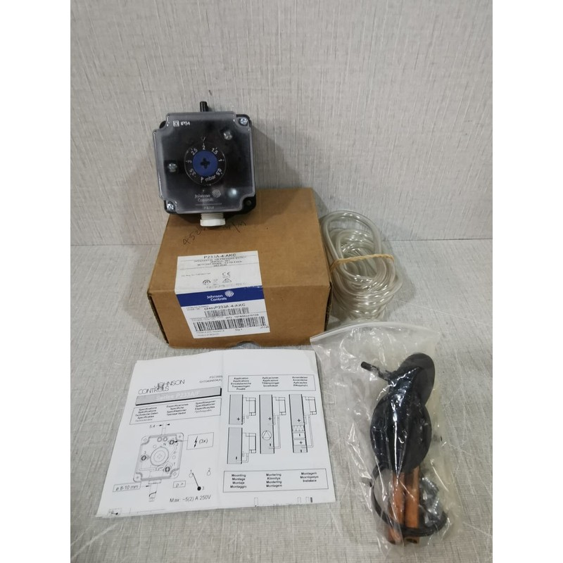 Johnson Controls P233A-4-AKC 差压开关 - 全新 带过滤盒