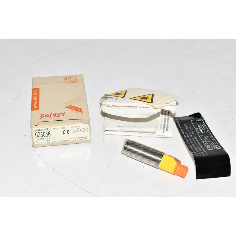 全新 IFM Effector 漫射反射传感器 OG5056 光电 OGTLFPKG/V4A/US