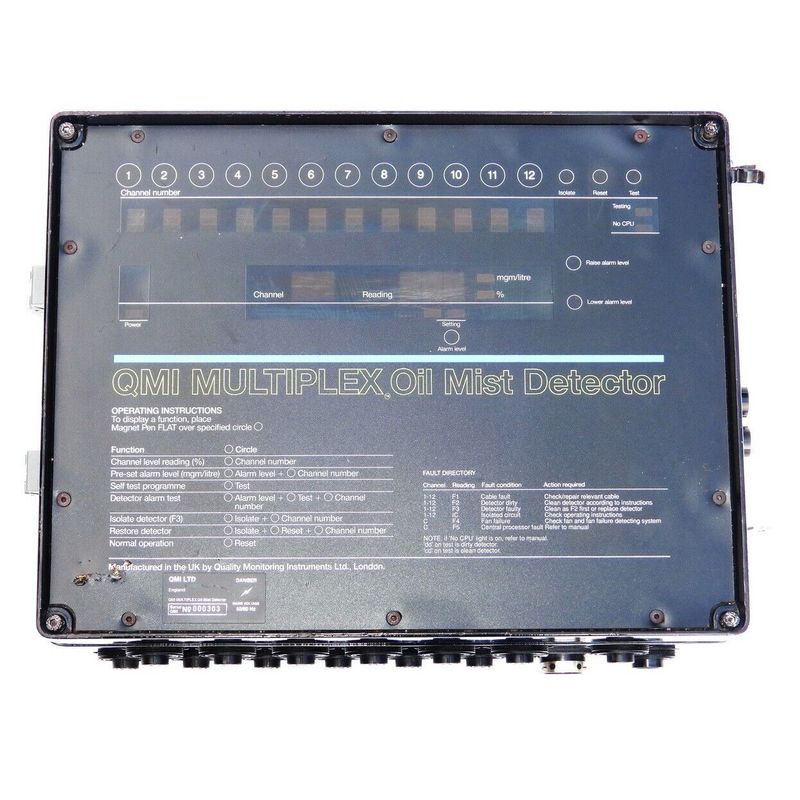 QMI MULTIPLEX 油雾探测器 工业质量监控仪器