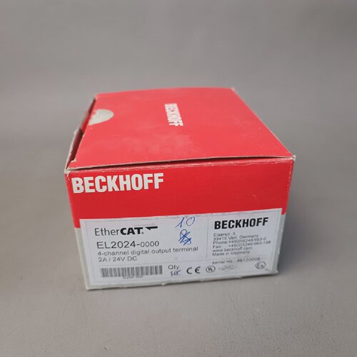 Beckhoff EL2024 10 Pack New Original Packaging