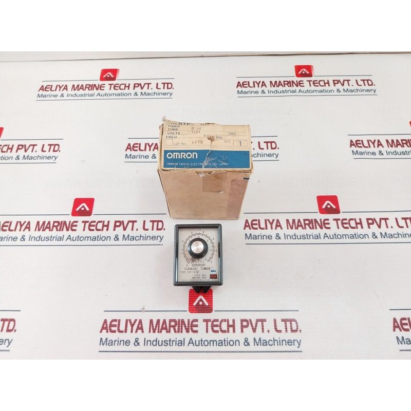 OMRON STP-NM Subminy Timer 404810 226731 100/110V 50/60Hz