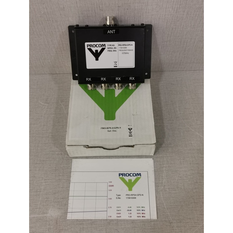 PROCOM PRO-RPS-4-GPS-N 接收器多耦合器无配件