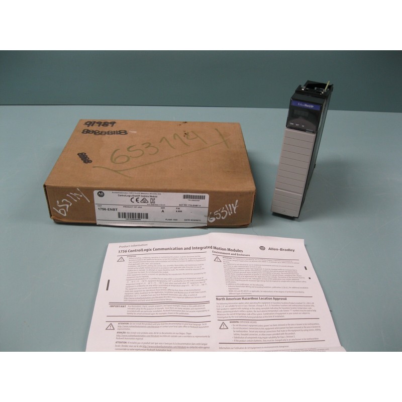Allen-Bradley 1756-ENBT Ser A Enet/IP Comms Module NEW H13 |