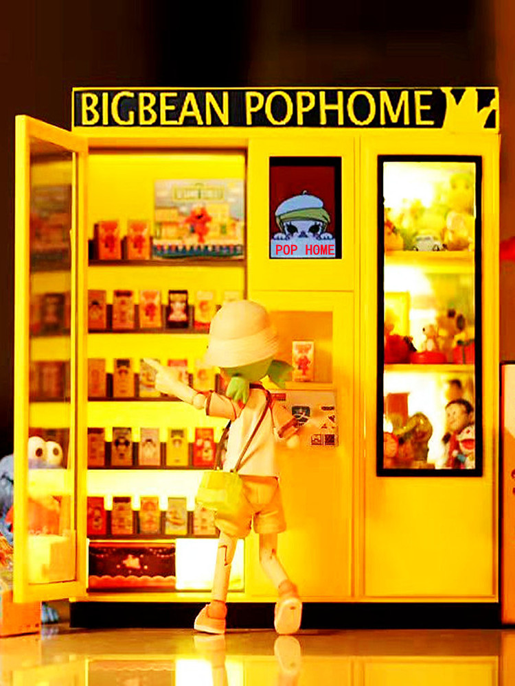 盲盒机微缩泡泡玛哈利波特特宇航员场景促销展示盒集装微缩模型盒