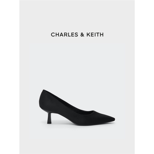 CHARLES＆KEITH春季女鞋CHANG&KELIVE1-60361352女士简约通勤尖头