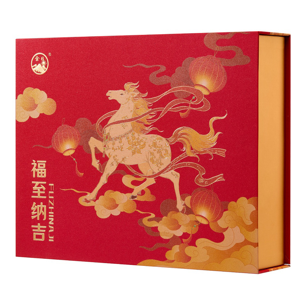 金日牌西洋参排片马年礼盒100g送礼父母长辈加拿大进口花旗参切片