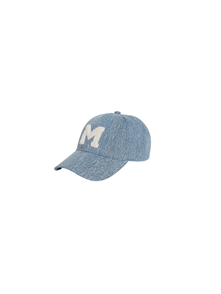 MEIYANG [CLEARANCE  LEAKAGE] DENIM IS BUSY BASEBALL CAP CONTRAST LETTER EMBROIDERED CAP