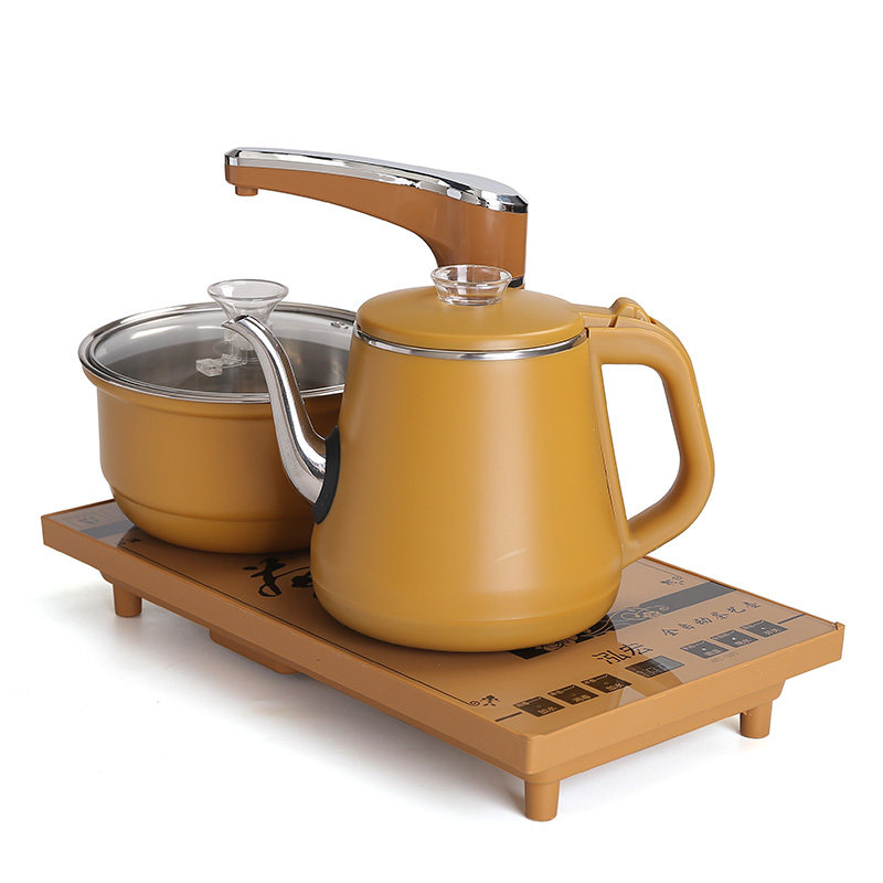 全自动上水电热茶炉快速加热烧水壶智能家用防烫玻璃不锈钢茶艺炉