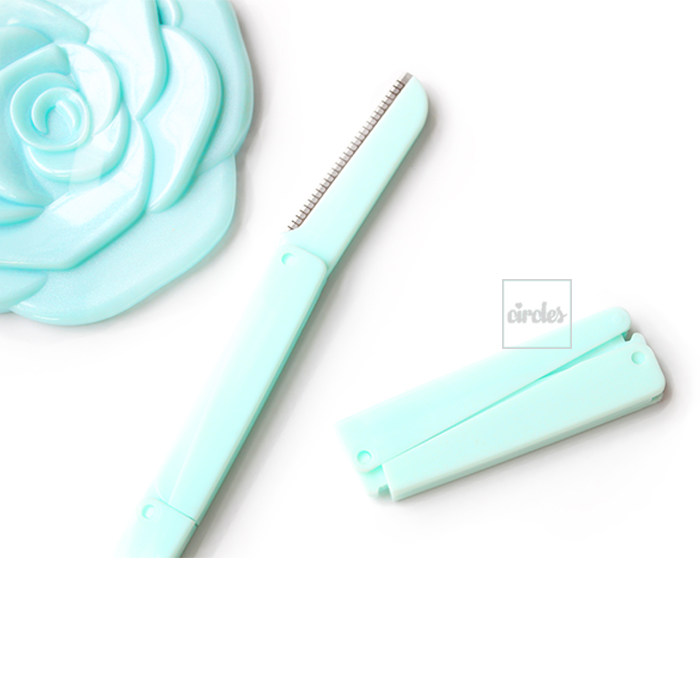 两个装组合三折修刮眉刀安全高级剃画眉刀