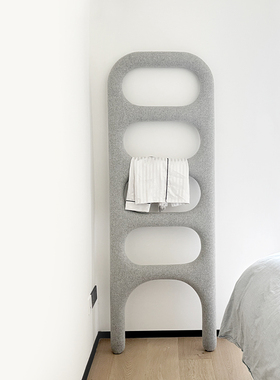 sort中国一周设计Soft Ladder不能爬的梯子软包衣架落地装饰置物