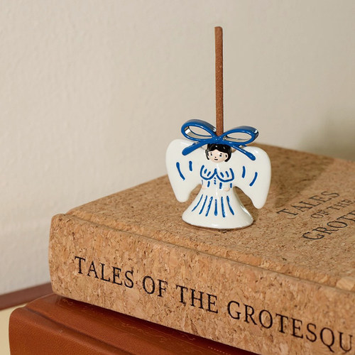 小天使香插爱心托盘香薰线香插