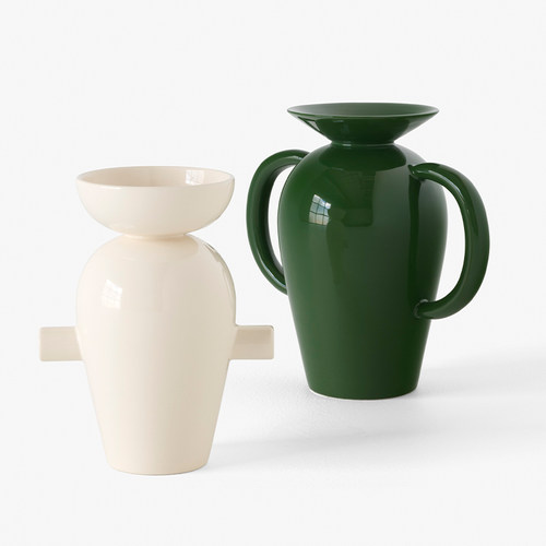 &Tradition艺术陶瓷花瓶北欧现代
