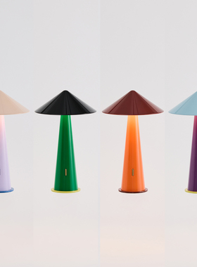 sort中国Fine lumens复古撞色小台灯充电便携调光氛围灯现代TIPSY